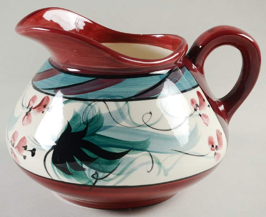 Red Grapevine 64 Oz Pitcher by Gail Pittman-1