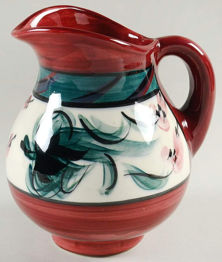 Red Grapevine 40 Oz Pitcher by Gail Pittman-1