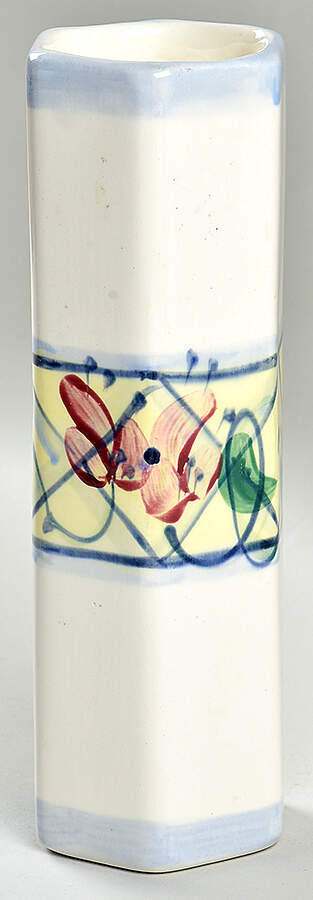 Maypop 8" Octagonal Vase by Gail Pittman-1