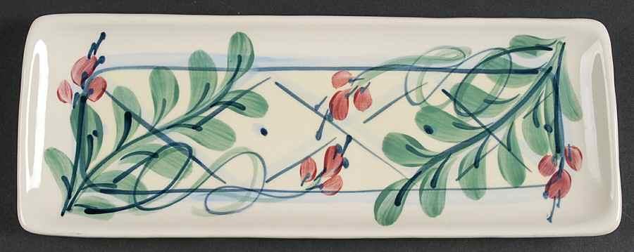 Maypop Rectangular Tray 11" by Gail Pittman-1