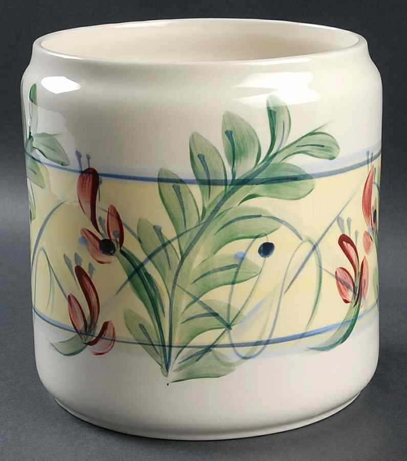 Maypop Extra Large Canister No Lid by Gail Pittman-1