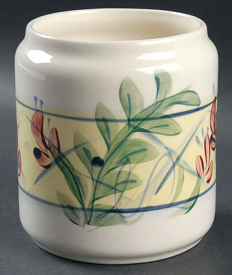 Maypop Small Canister No Lid by Gail Pittman-1