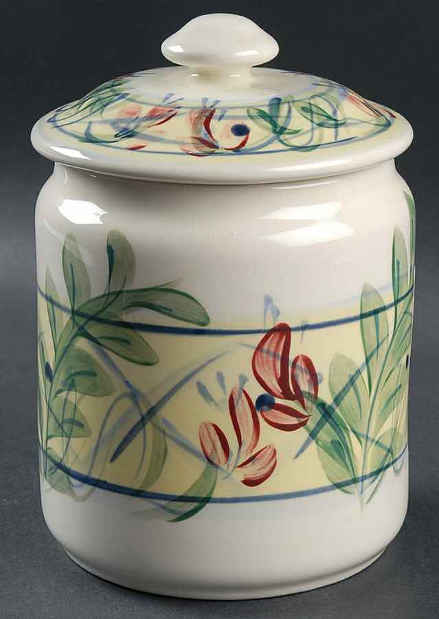 Maypop Small Canister & Lid by Gail Pittman-1