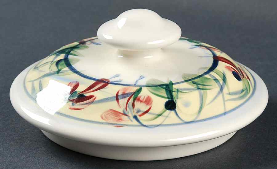 Maypop Lid for Medium Canister by Gail Pittman-1