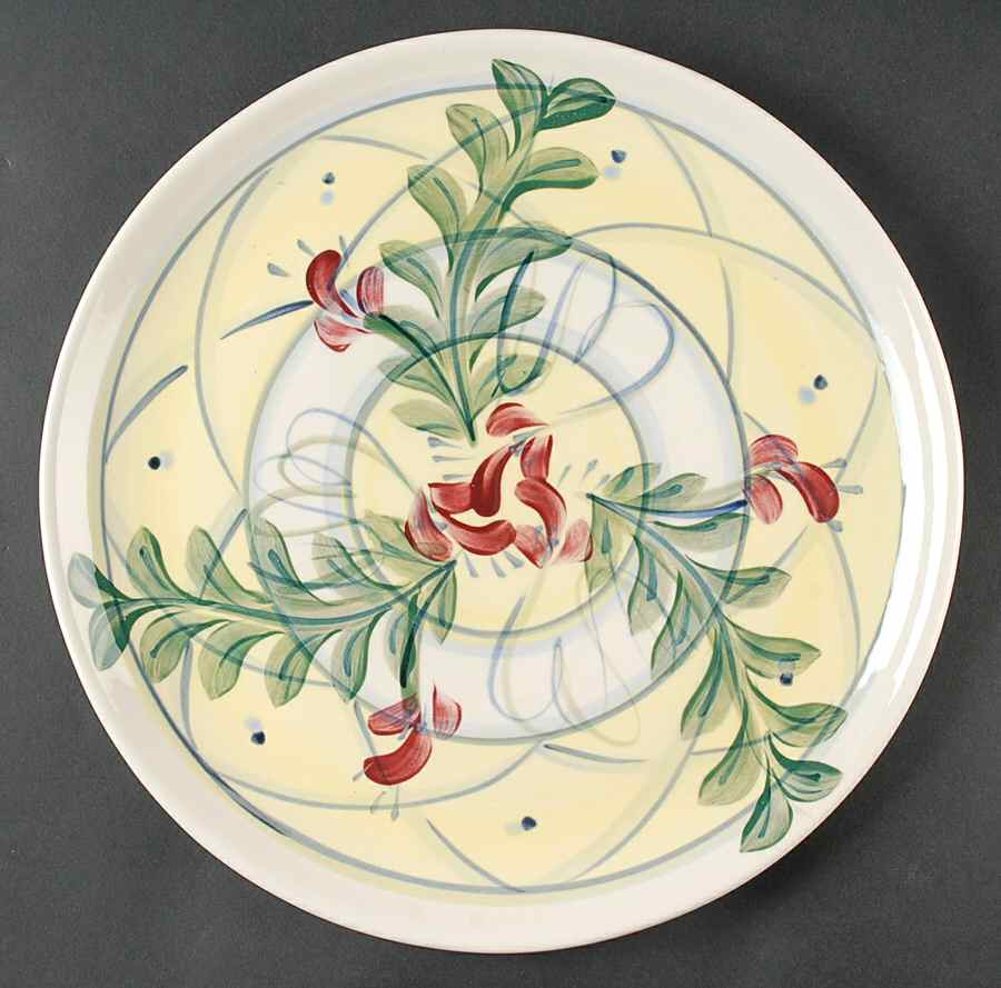 Maypop Service Plate (Charger) by Gail Pittman-1