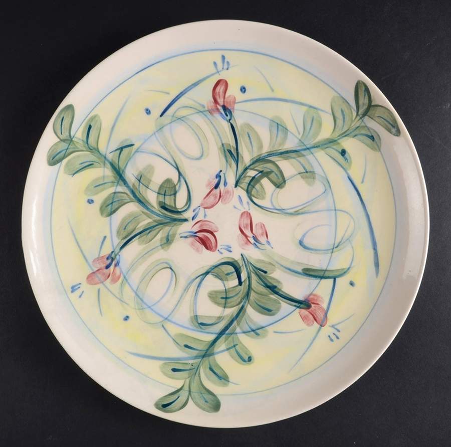 Maypop Service Plate (Charger) by Gail Pittman-1