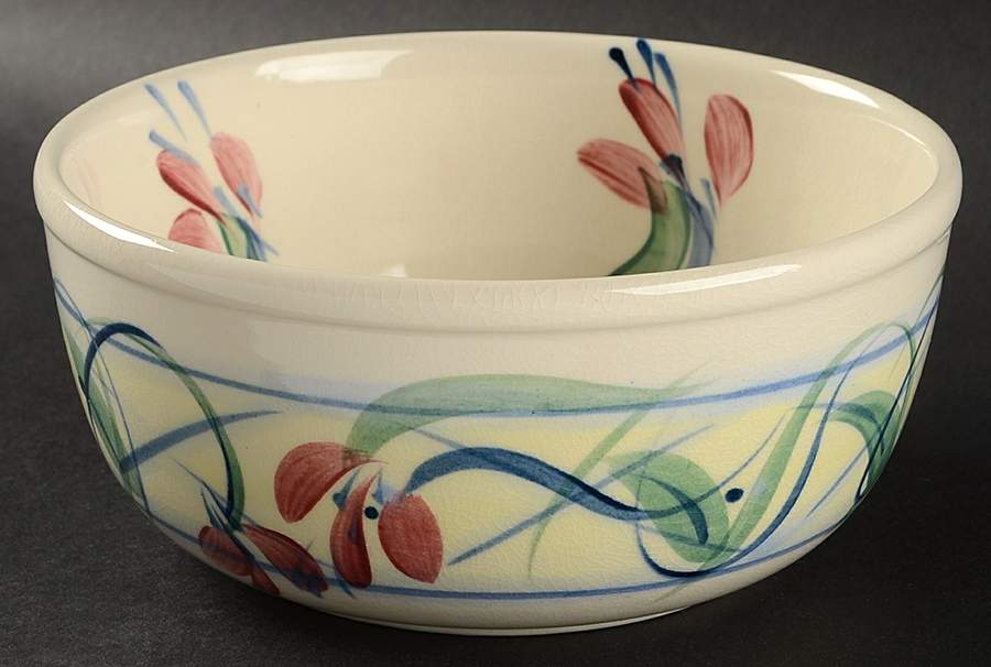Maypop 8" Round Vegetable Bowl by Gail Pittman-1
