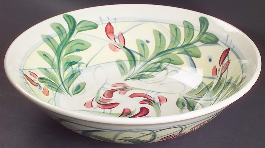 Maypop 12" Large Salad Serving Bowl by Gail Pittman-1