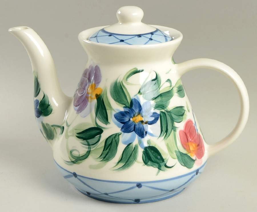 Annabella Teapot & Lid by Gail Pittman-1