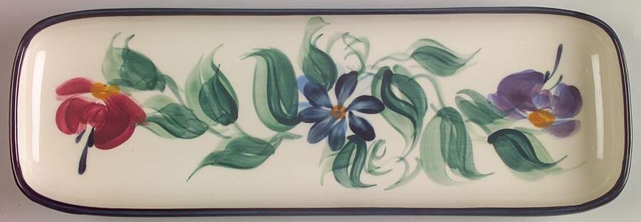 Annabella 13" Rectangular Tray by Gail Pittman-1