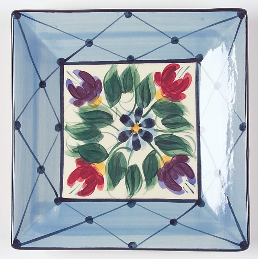 Annabella Square Salad Plate by Gail Pittman-1