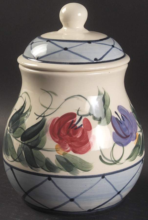 Annabella Small Canister & Lid by Gail Pittman-1