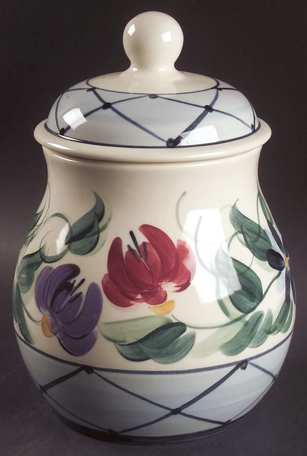 Annabella Medium Canister & Lid by Gail Pittman-1