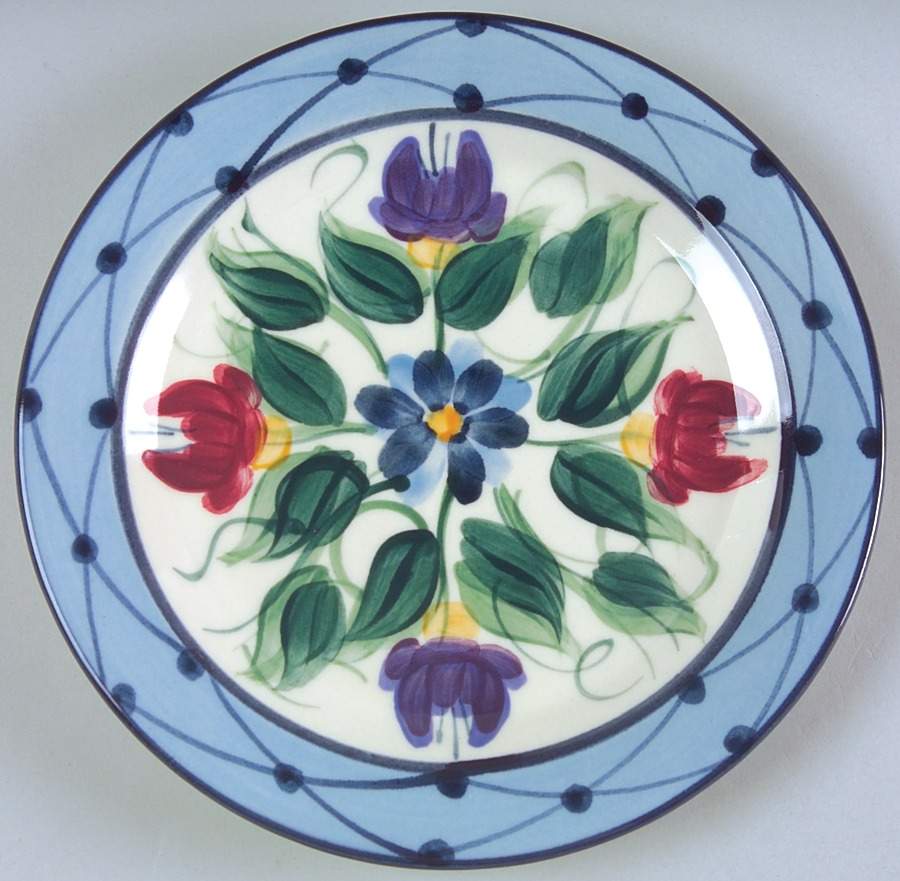 Annabella Bread & Butter Plate by Gail Pittman-1