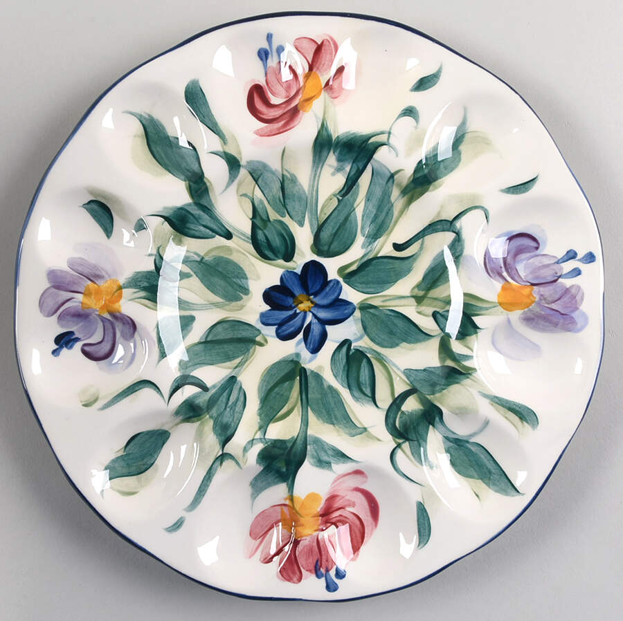 Annabella Deviled Egg Plate by Gail Pittman-1