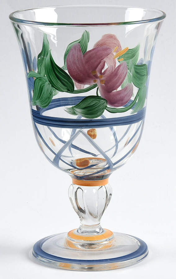 Annabella Glassware Goblet by Gail Pittman-1
