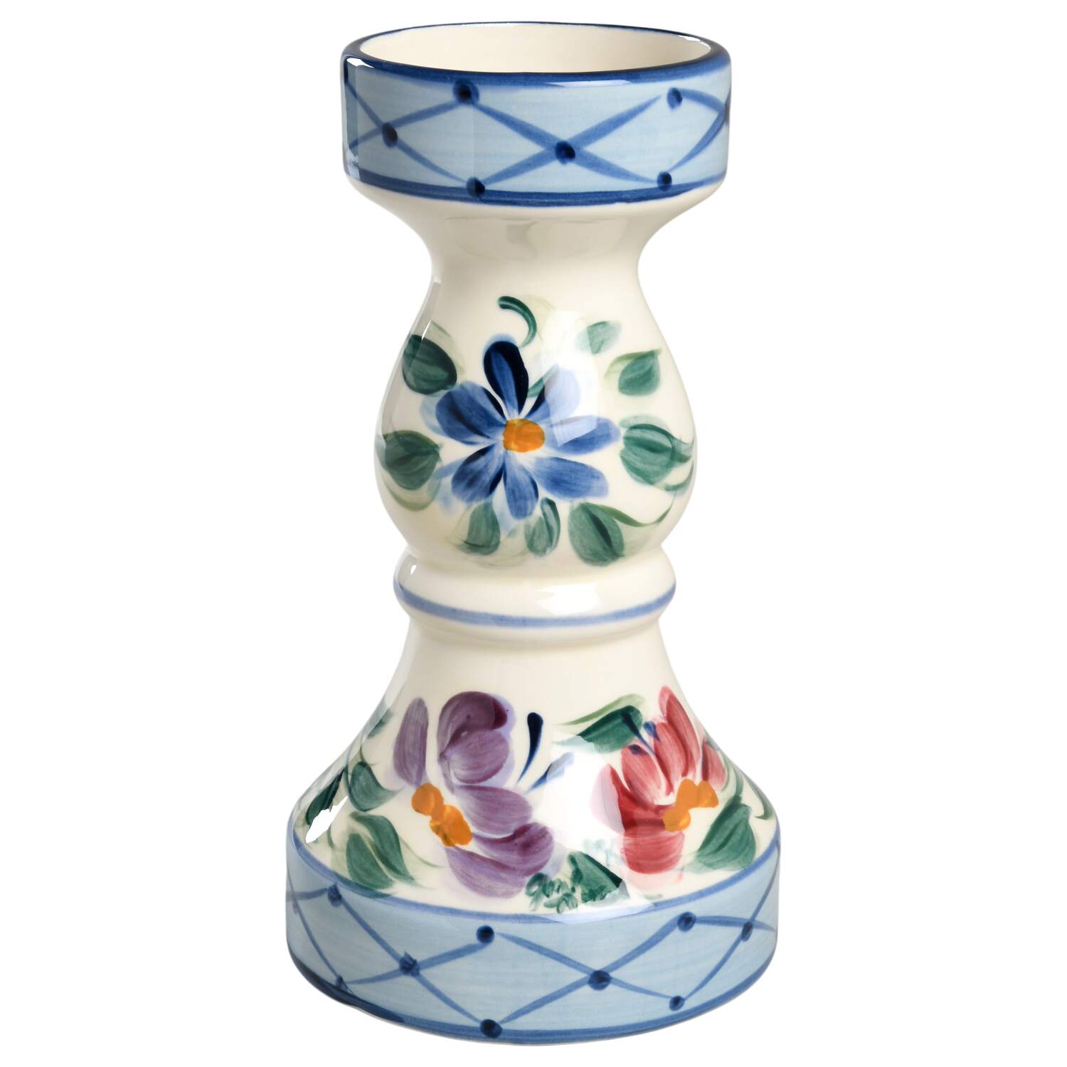 Annabella 8" Pillar Candleholder by Gail Pittman-1