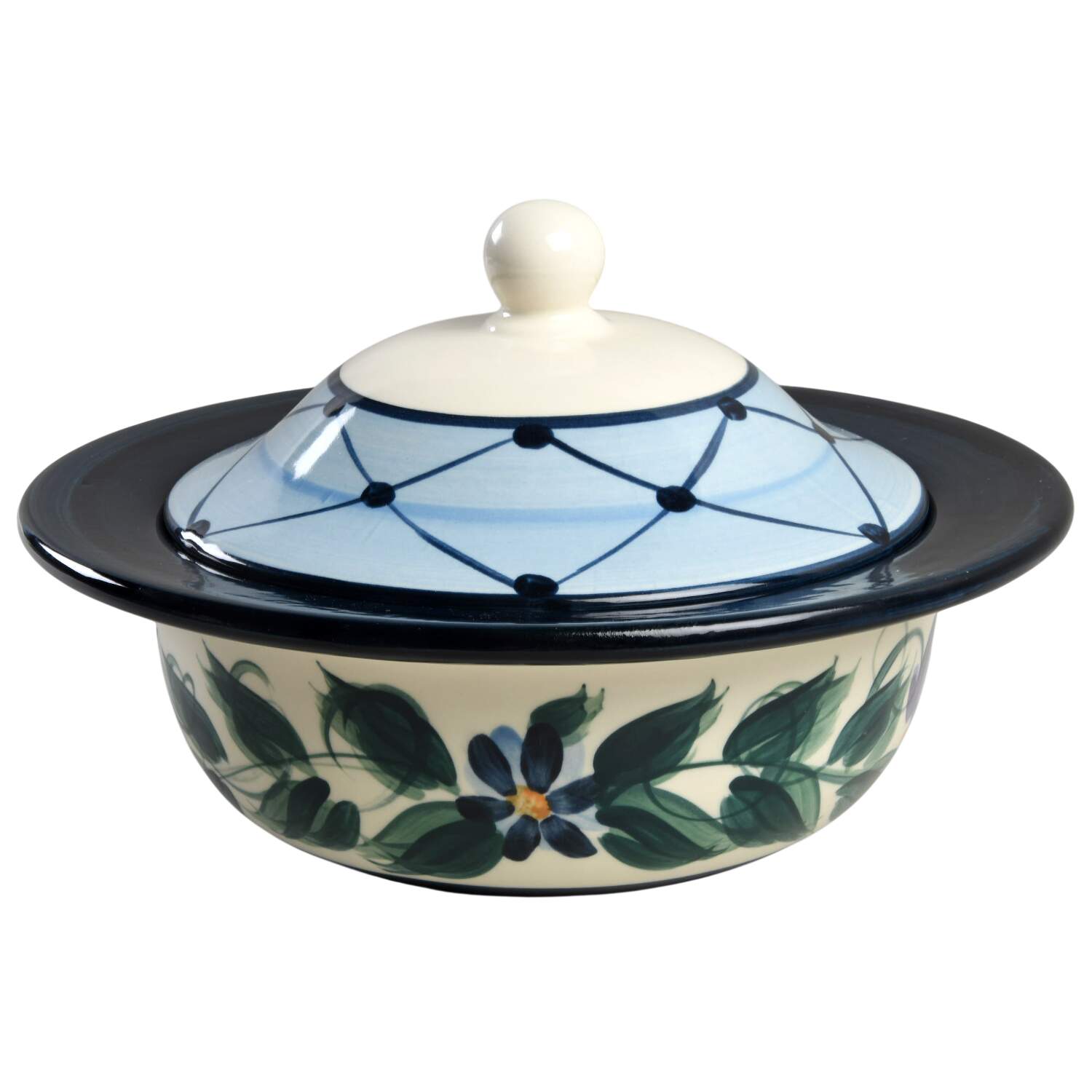 Annabella 2 Qt Round Covered Casserole by Gail Pittman-1