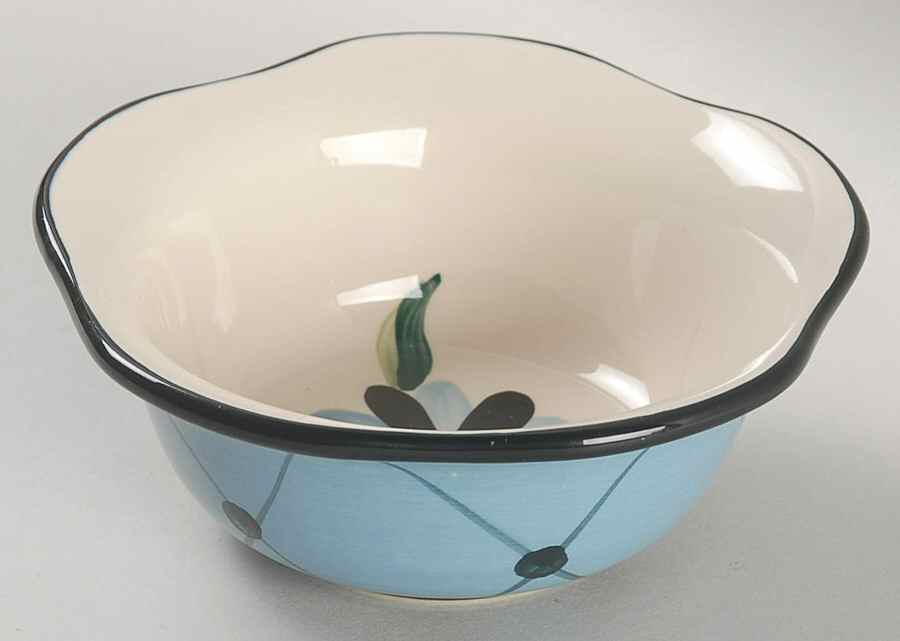 Annabella 5" Scalloped Bowl by Gail Pittman-1