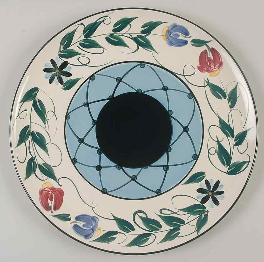Annabella 13" Chop Plate (Round Platter) by Gail Pittman-1