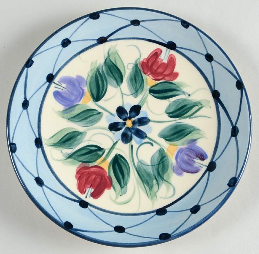 Annabella Coupe Salad Plate by Gail Pittman-1