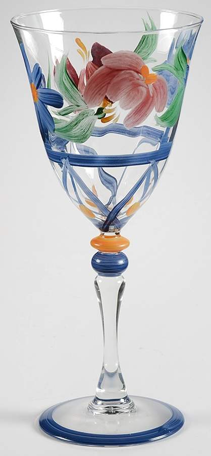 Annabella Glassware Wine Goblet by Gail Pittman-1