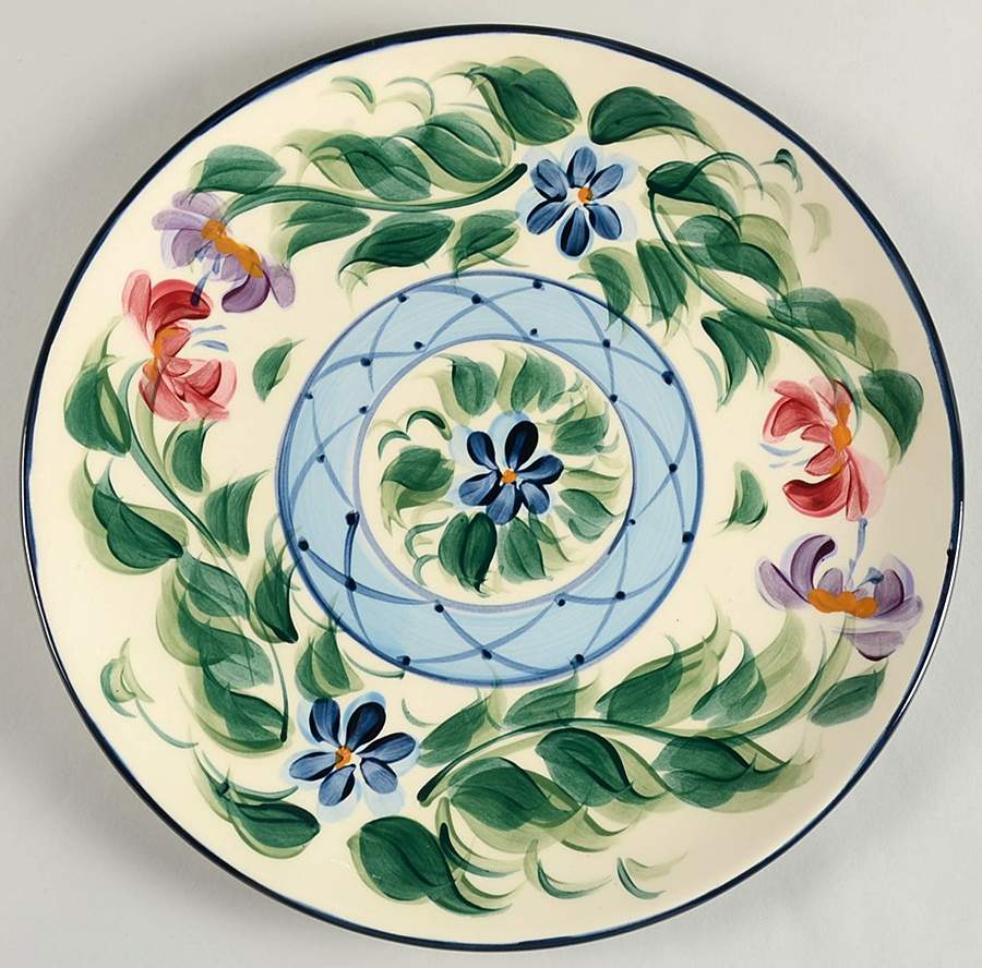Annabella 14" Chop Plate (Round Platter) by Gail Pittman-1