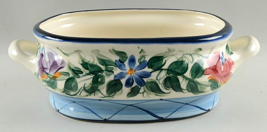 Annabella Footed Basin by Gail Pittman-1
