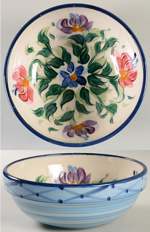 Annabella 9" Round Vegetable Bowl by Gail Pittman-1
