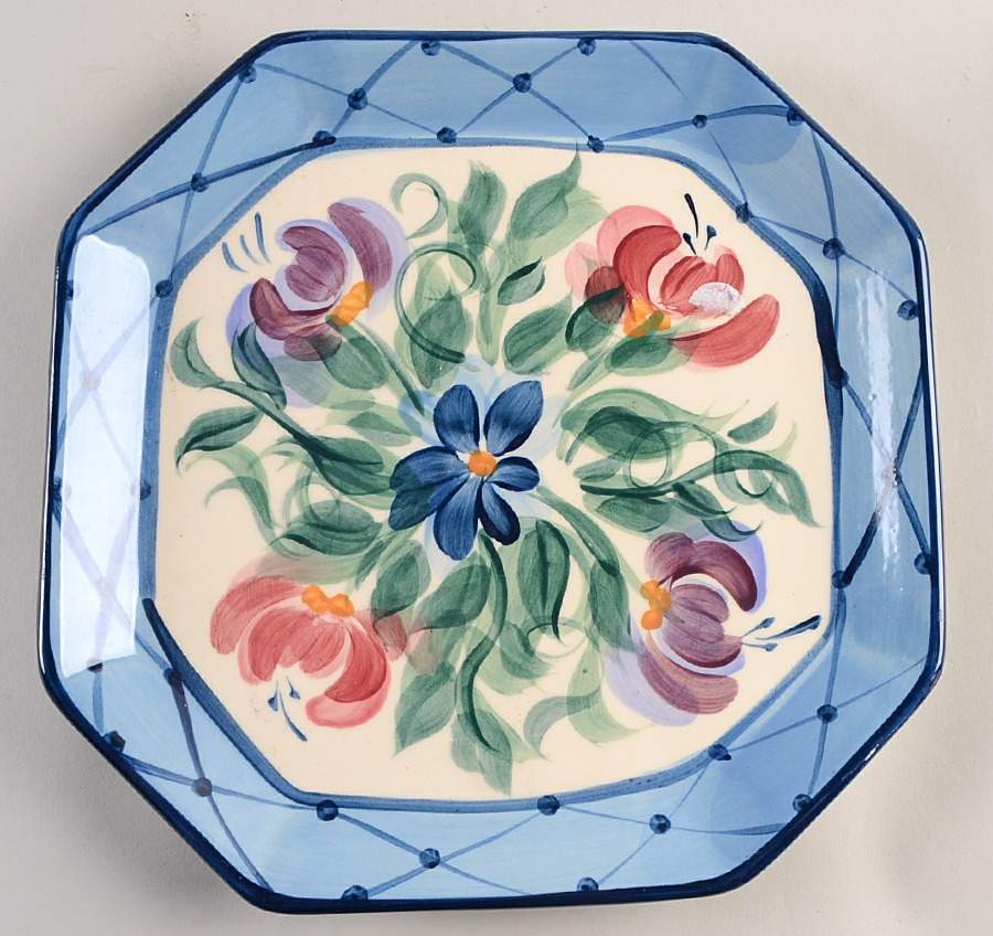Annabella Octagonal Service Plate (Charger) by Gail Pittman-1