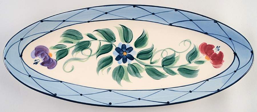 Annabella 19" Fish Platter by Gail Pittman-1