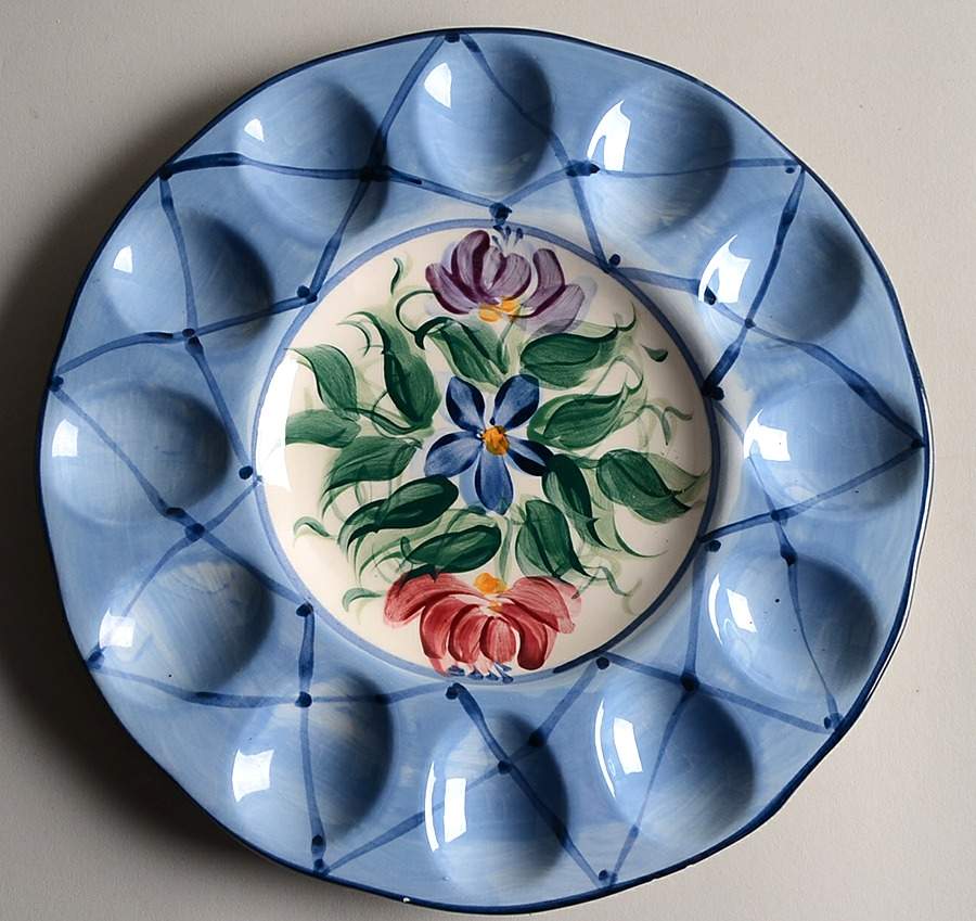 Annabella Deviled Egg Plate by Gail Pittman-1
