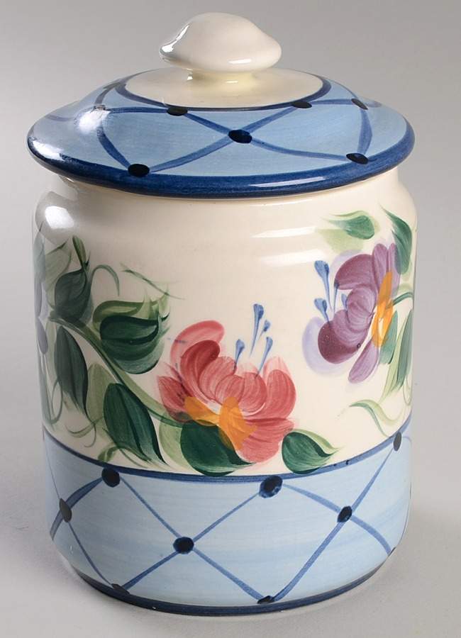 Annabella Small Canister & Lid by Gail Pittman-1