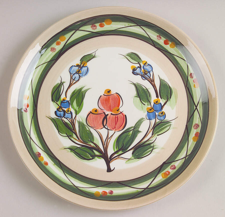 Vivaldi Dinner Plate by Gail Pittman-1