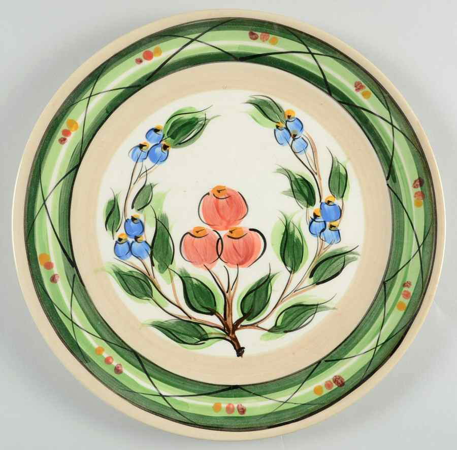 Vivaldi Large Dinner Plate by Gail Pittman-1