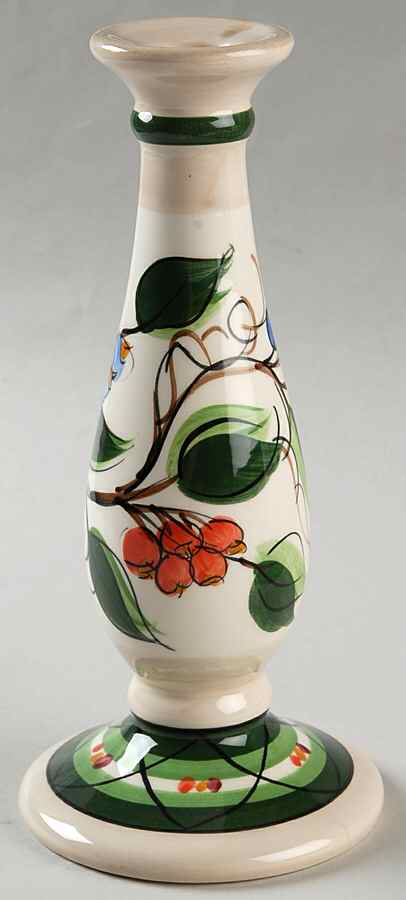 Vivaldi 8" Tall Candlestick by Gail Pittman-1