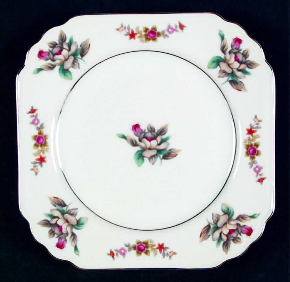 GOC30 Square Salad Plate by Gold China-1