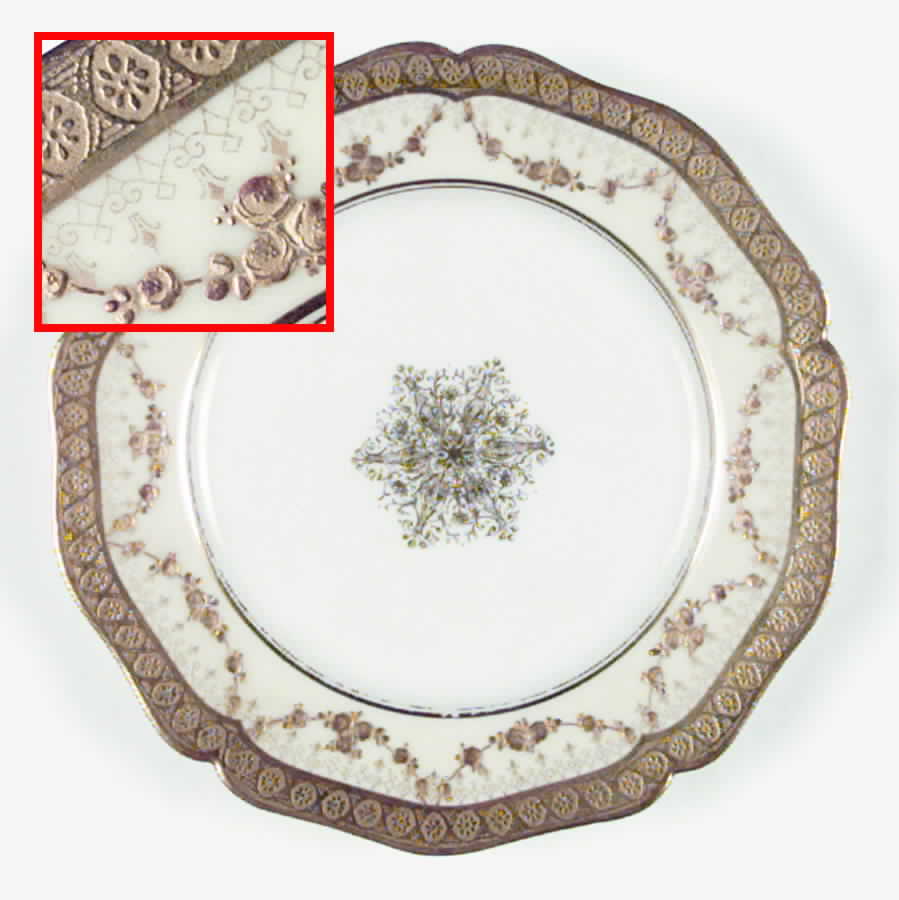 GUE329 Bread & Butter Plate by WM Guerin-1