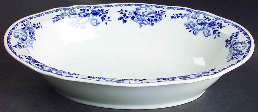Rinascimentale 10" Oval Vegetable Bowl by Ginori 1735-1