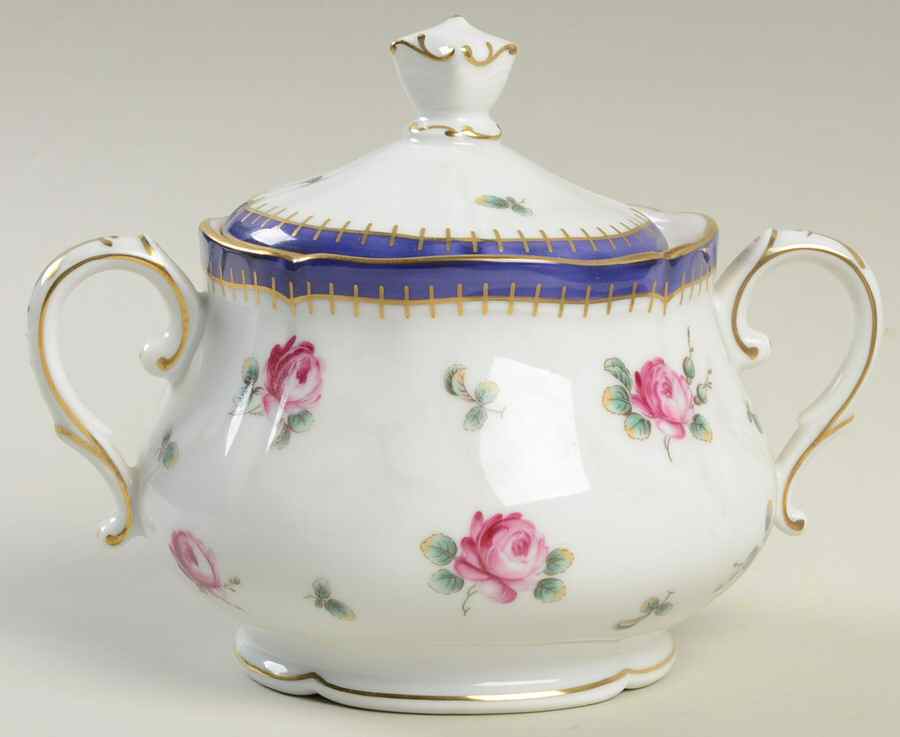 Principessa Rosa Sugar Bowl & Lid by Ginori 1735-1