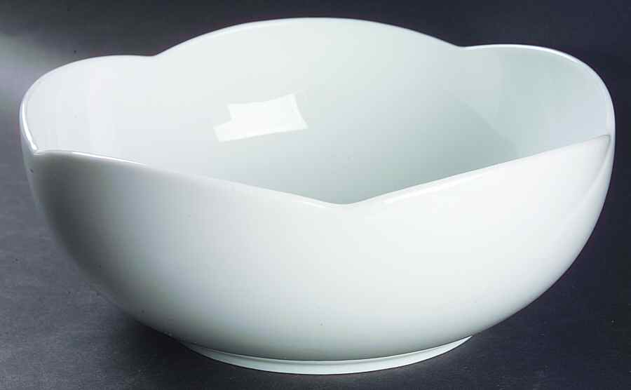 Nuvola White 9" Round Vegetable Bowl by Ginori 1735-1