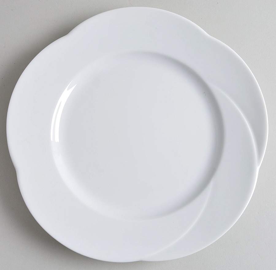 Nuvola White Dinner Plate by Ginori 1735-1