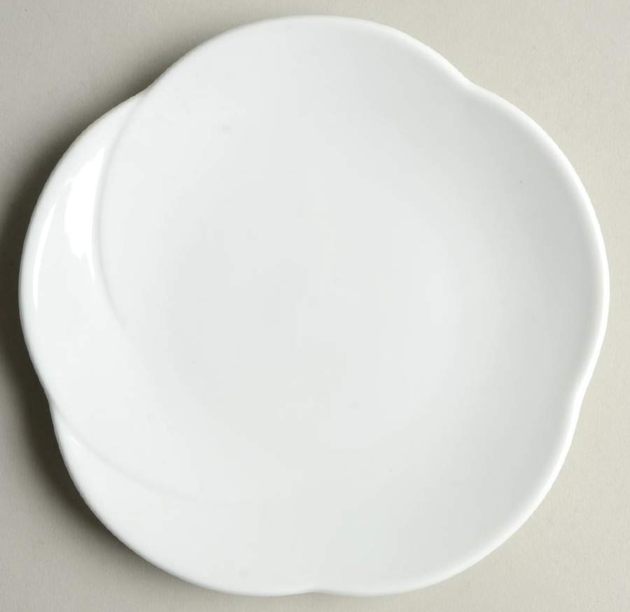 Nuvola White Bread & Butter Plate by Ginori 1735-1