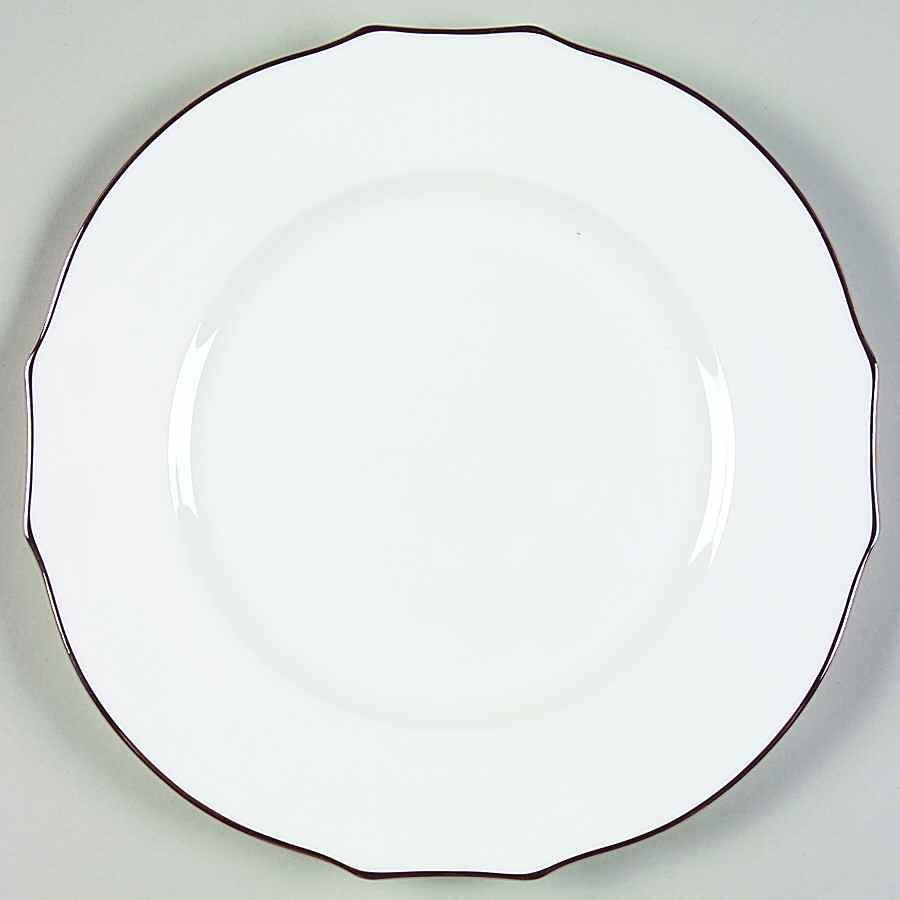 Bordo Platino Salad Plate by Ginori 1735-1