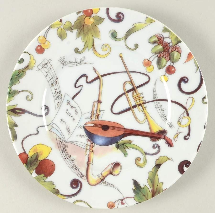 Sonata Salad Plate by Godinger-1