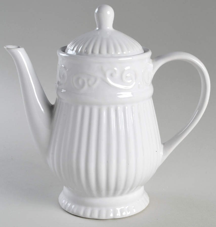 Claremont (No Trim) Coffee Pot & Lid by Gibson Designs-1