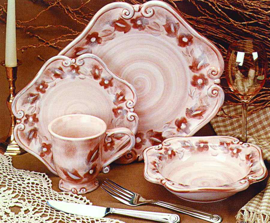 Angelica Dinner Plate by Gibson Designs-1