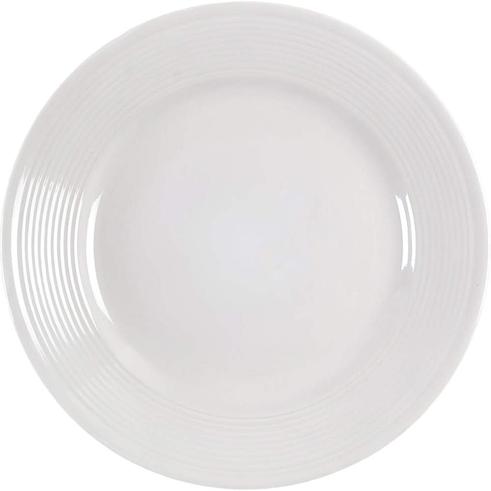 Wall Street Dinner Plate by Gibson Designs-1