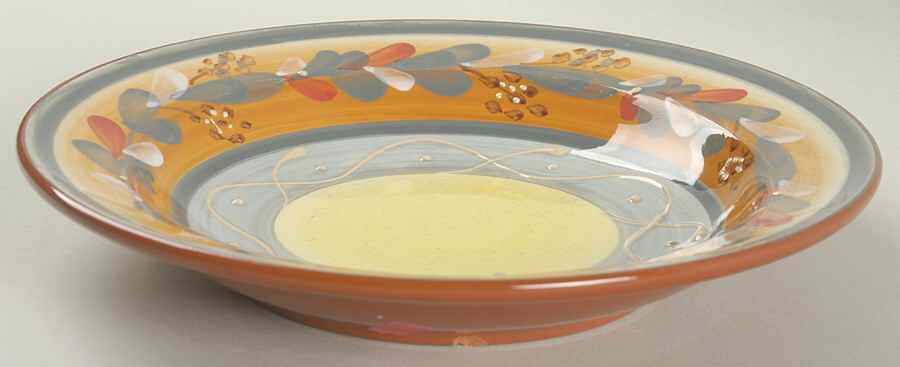 Madrigal Rim Soup Bowl by Gibson Designs-1