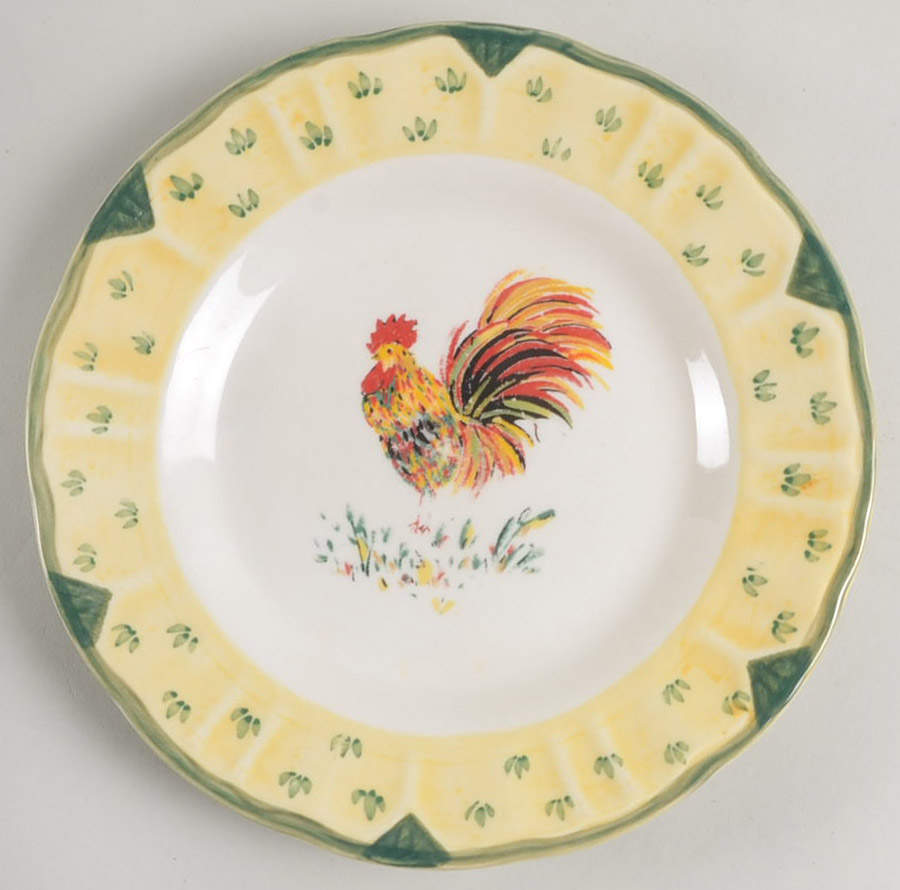 Cocorico Salad Plate by Gibson Designs-1